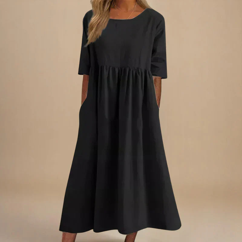 Charlotte – Women Casual Midi Dress - Image 5