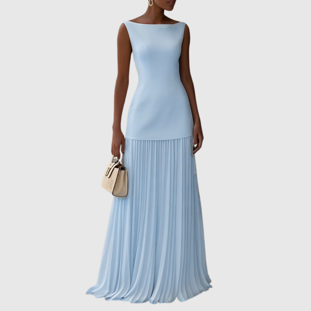 Julia – Elegantes Abendkleid mit Falten für Damen - Image 4