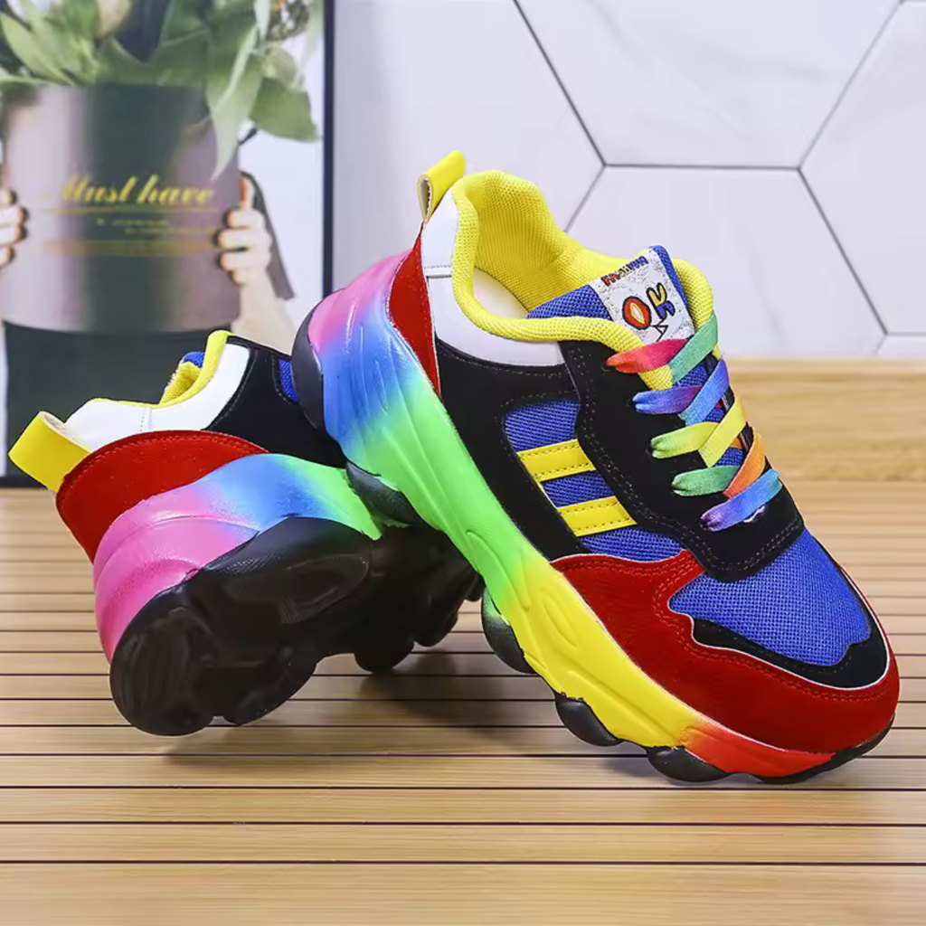 Gabriele – Women Colourful Chunky Sneakers - Image 8