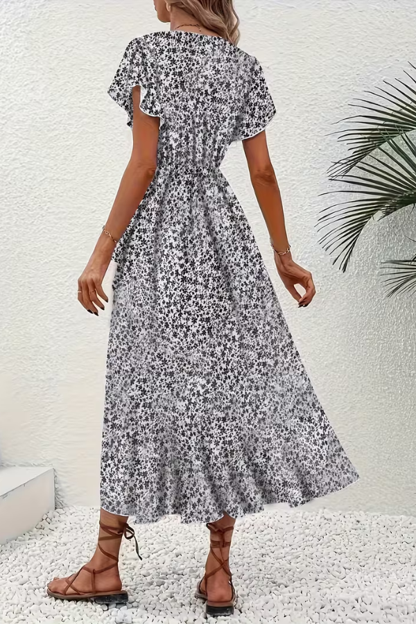 Wrap Dress for Women with Flattering Ruffle Hem - Image 6