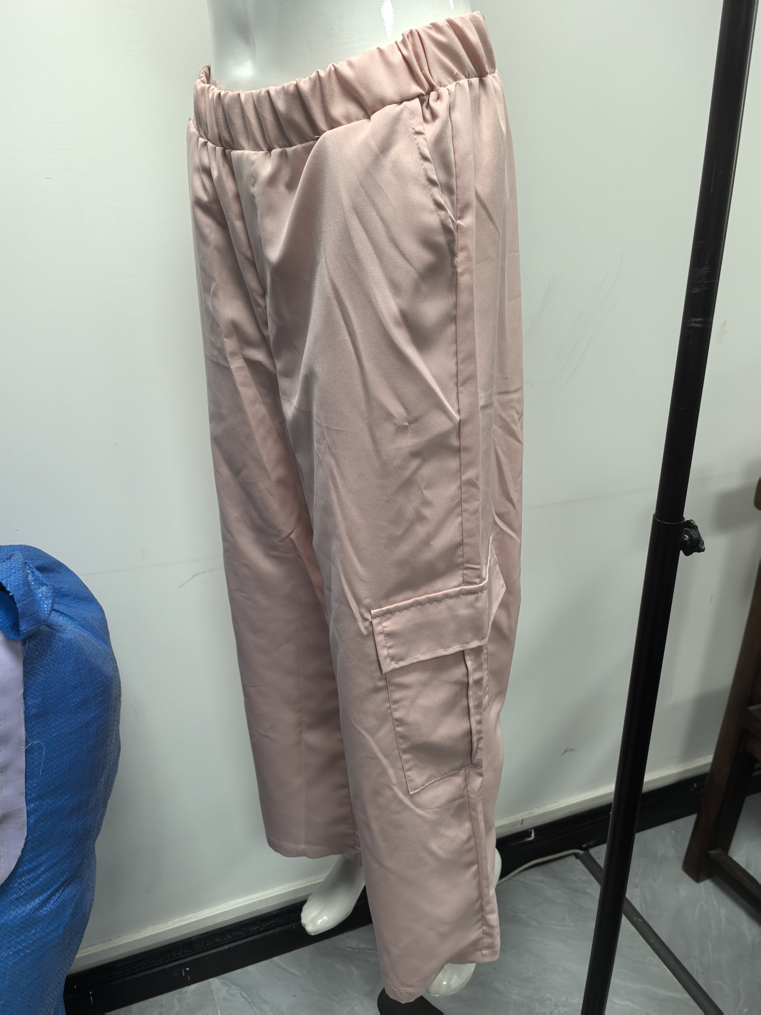 Cargo Pants Women's High Waisted with Pockets - Image 3