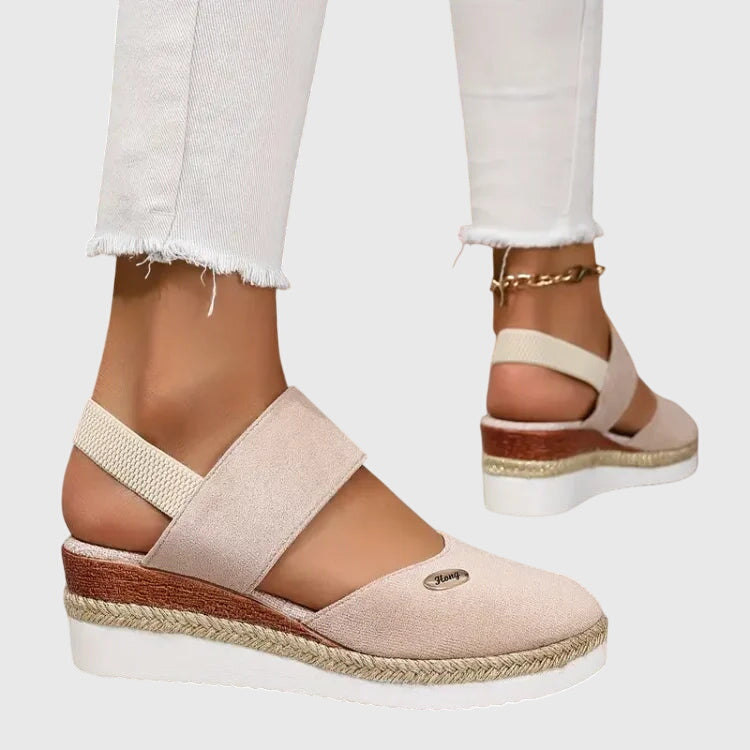Elena – Braided Closed Toe  Sandals - Image 9