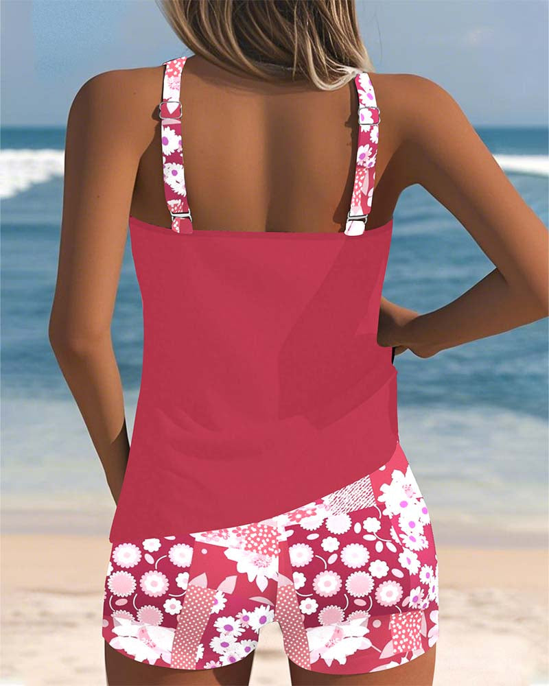 Tanja – Women Floral Two-Piece Swimsuit Set - Image 2