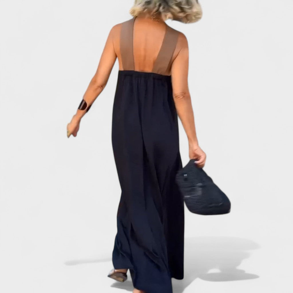Susanne – Women Cross-Neck Maxi Dress - Image 6
