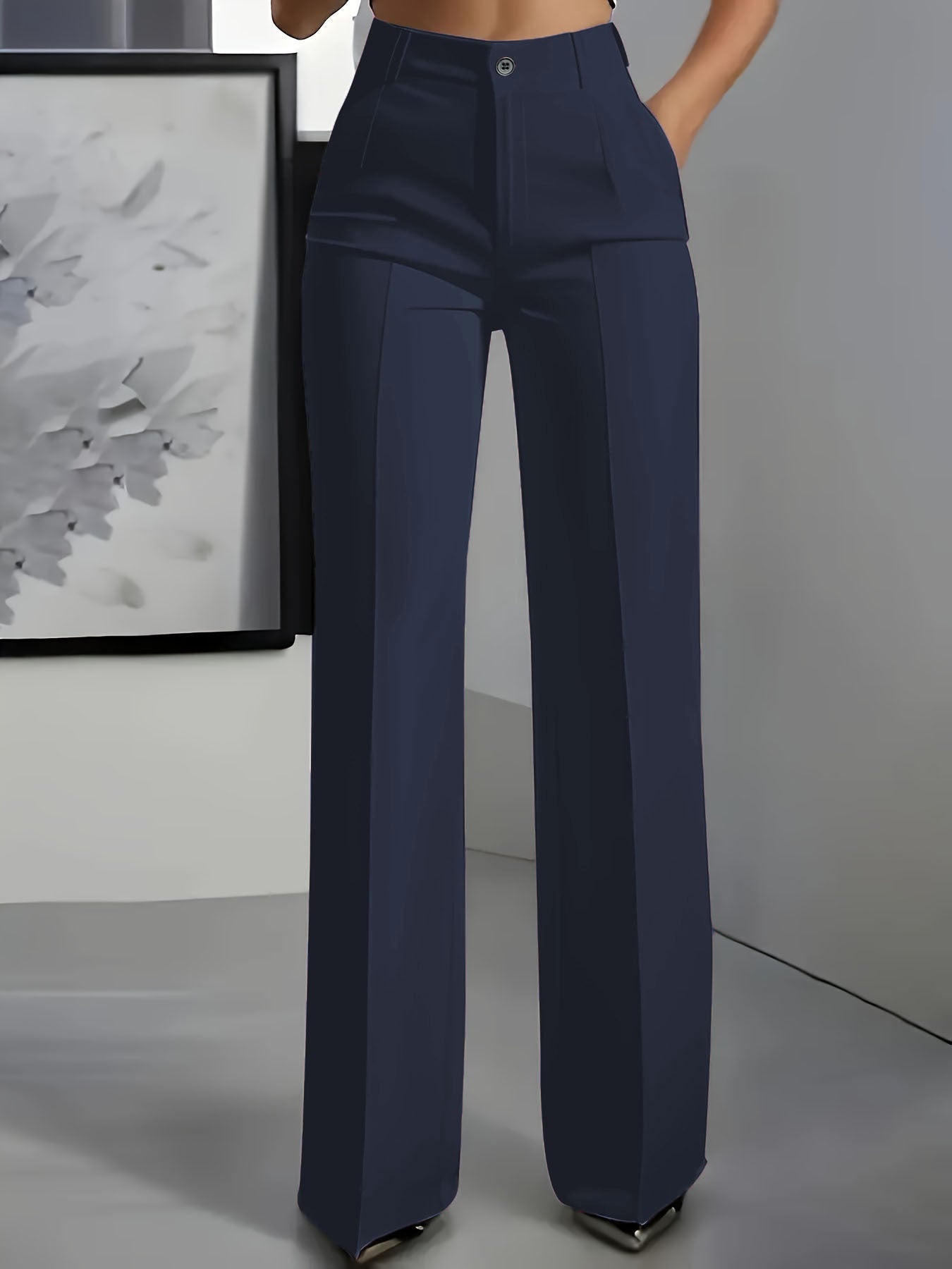 Frieda – Tailored High-waisted Trousers - Image 1