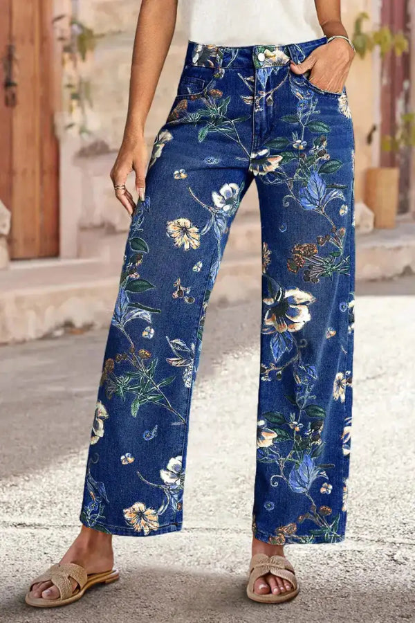 Sabine – High Waist Straight Leg Trousers - Image 2