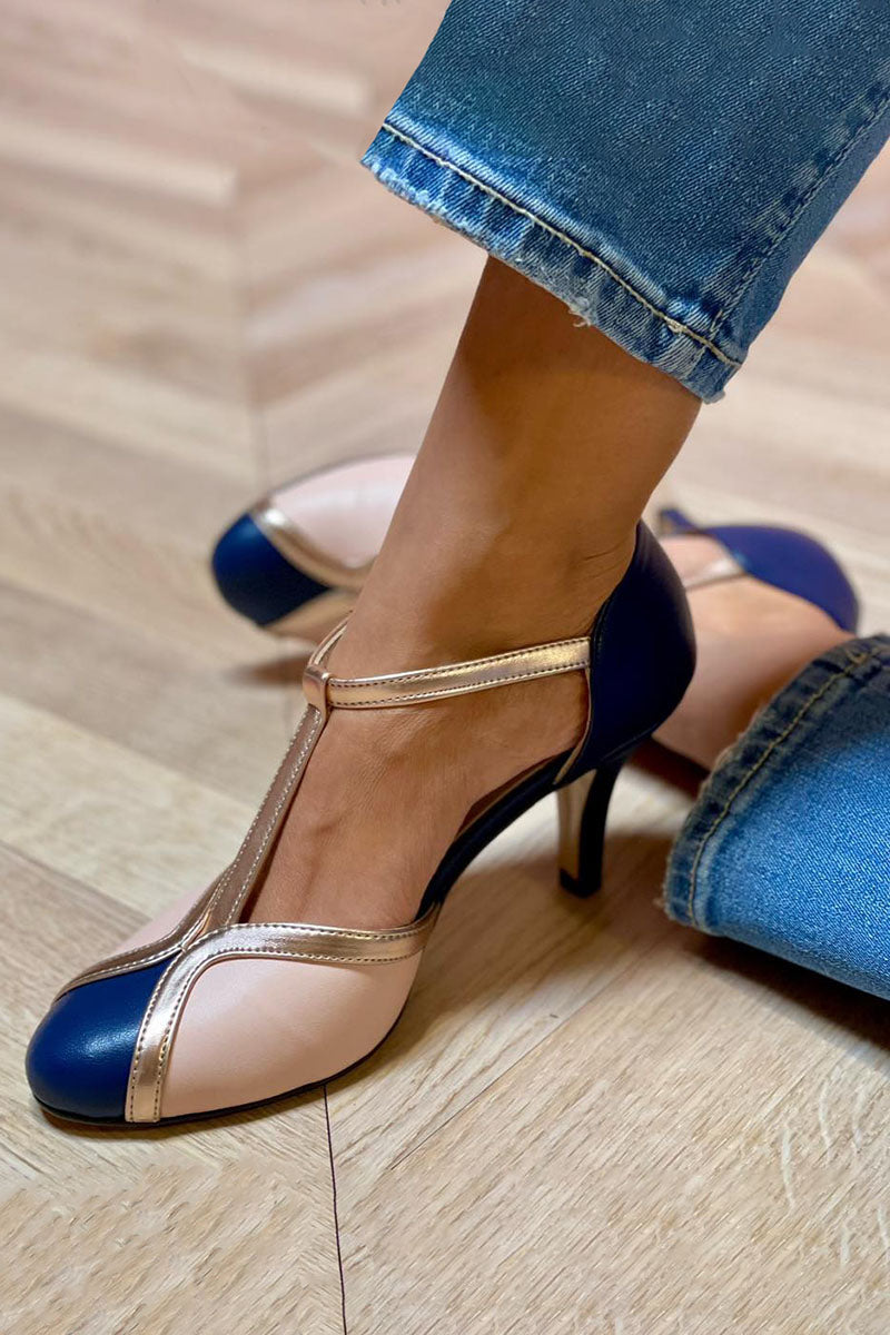 Daniela – Women T-Strap Pumps  Shoes - Image 3