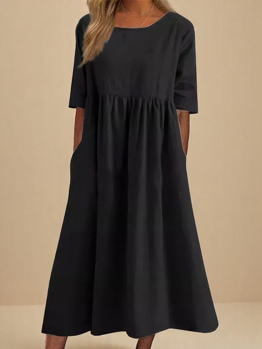 Meike – Relaxed Mid Sleeve Dress - Image 4