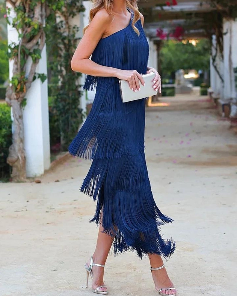 Annemarie – Elegant Fransenkleid für Damen - Image 5