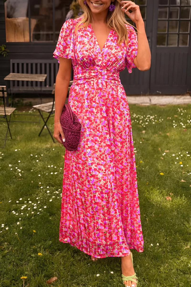 Anja – Defined Waist & Flowy Summer Cut Dress - Image 8