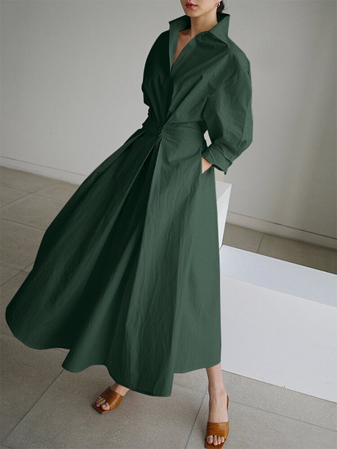 Thea – Wrap Long Dress - Image 8