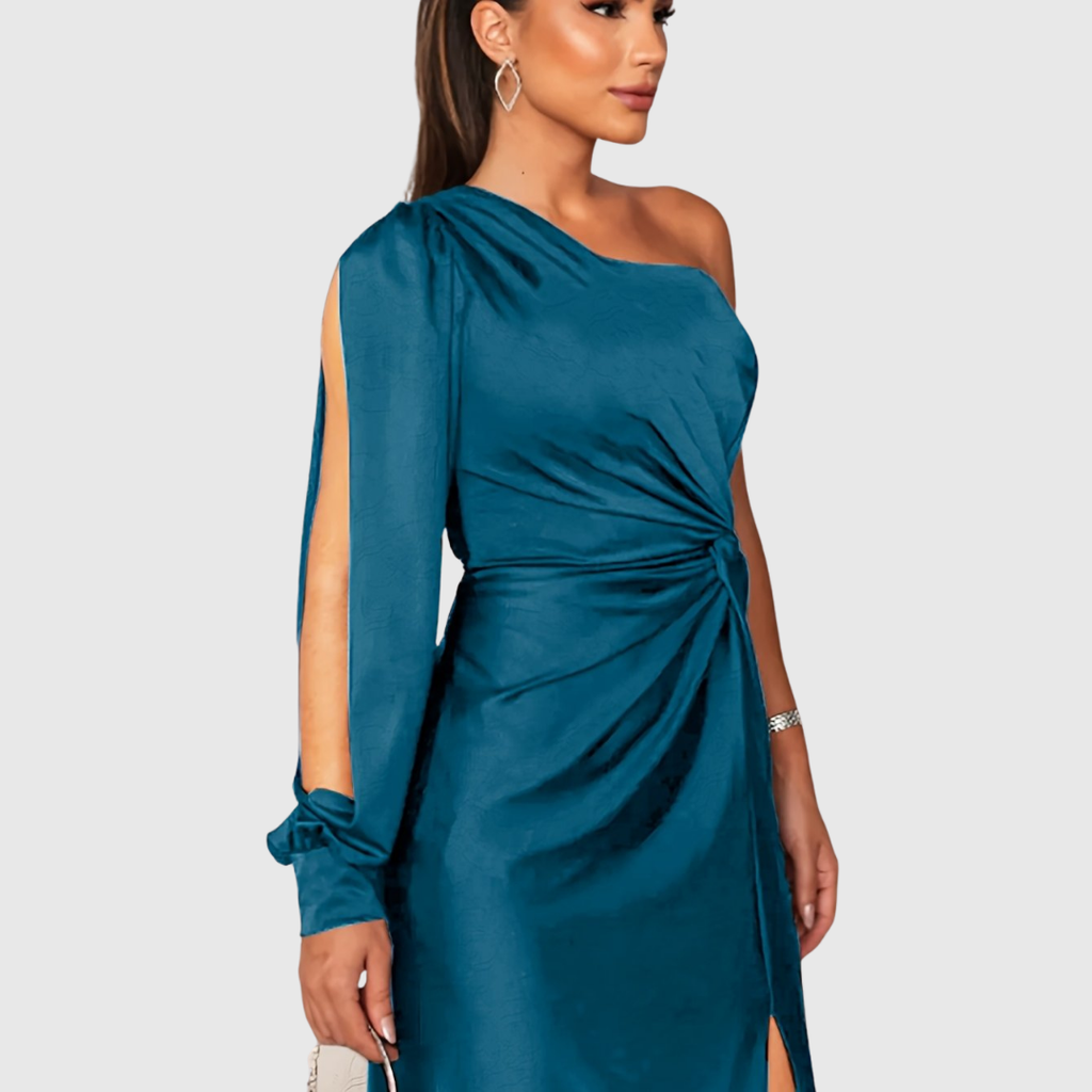 Sarah – Elegantes Abendkleid mit einer Schulter - Image 4