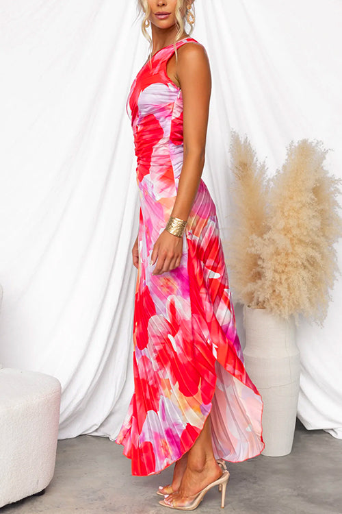 Gerda – Elegant Pleated Summer Dress - Image 4
