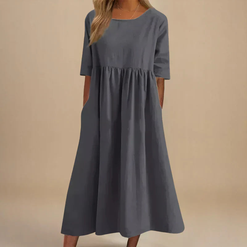 Charlotte – Women Casual Midi Dress - Image 6