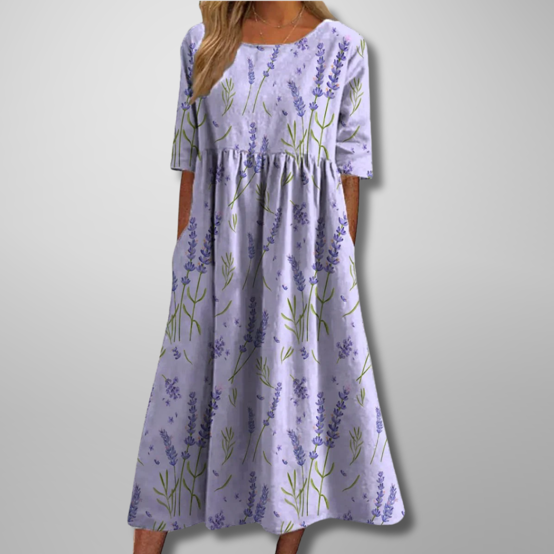 Lotte – Relaxed Floral Dress - Image 3