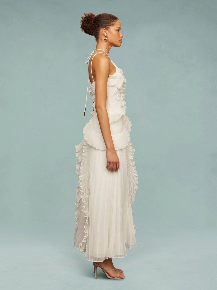 Emily – Women Ruffled Maxi Dress - Image 8