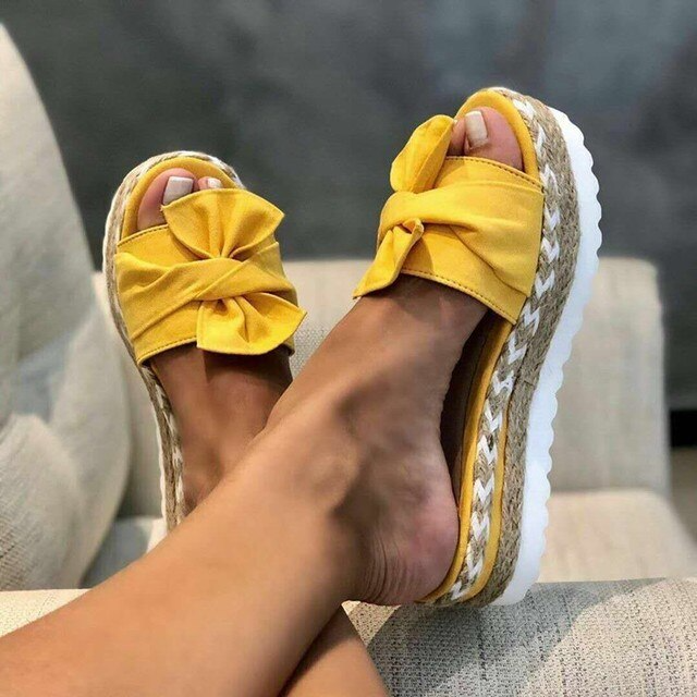 Isla – Women Bow Detail Espadrille Sandals - Image 4