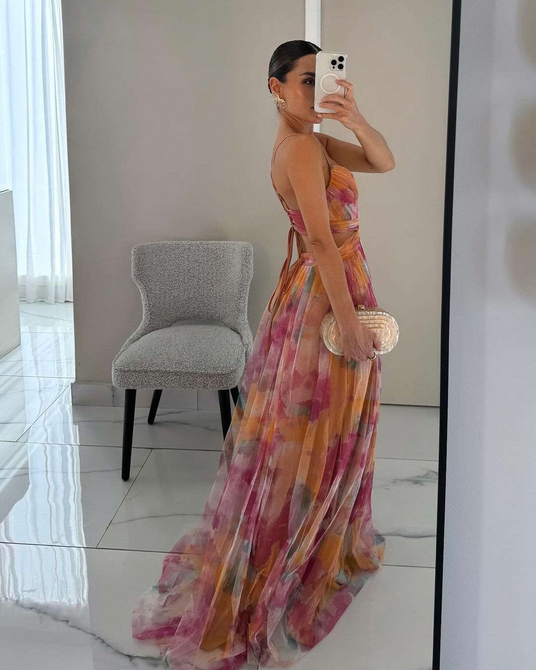 Amelie – Floral Wedding Guest Dress - Image 5