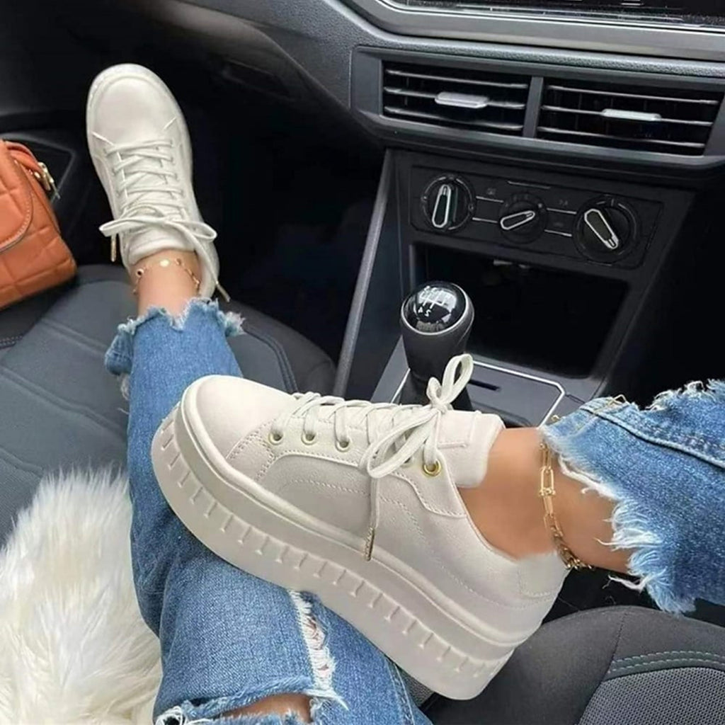 Hannah – Thick Sole Fashion Sneakers - Image 3