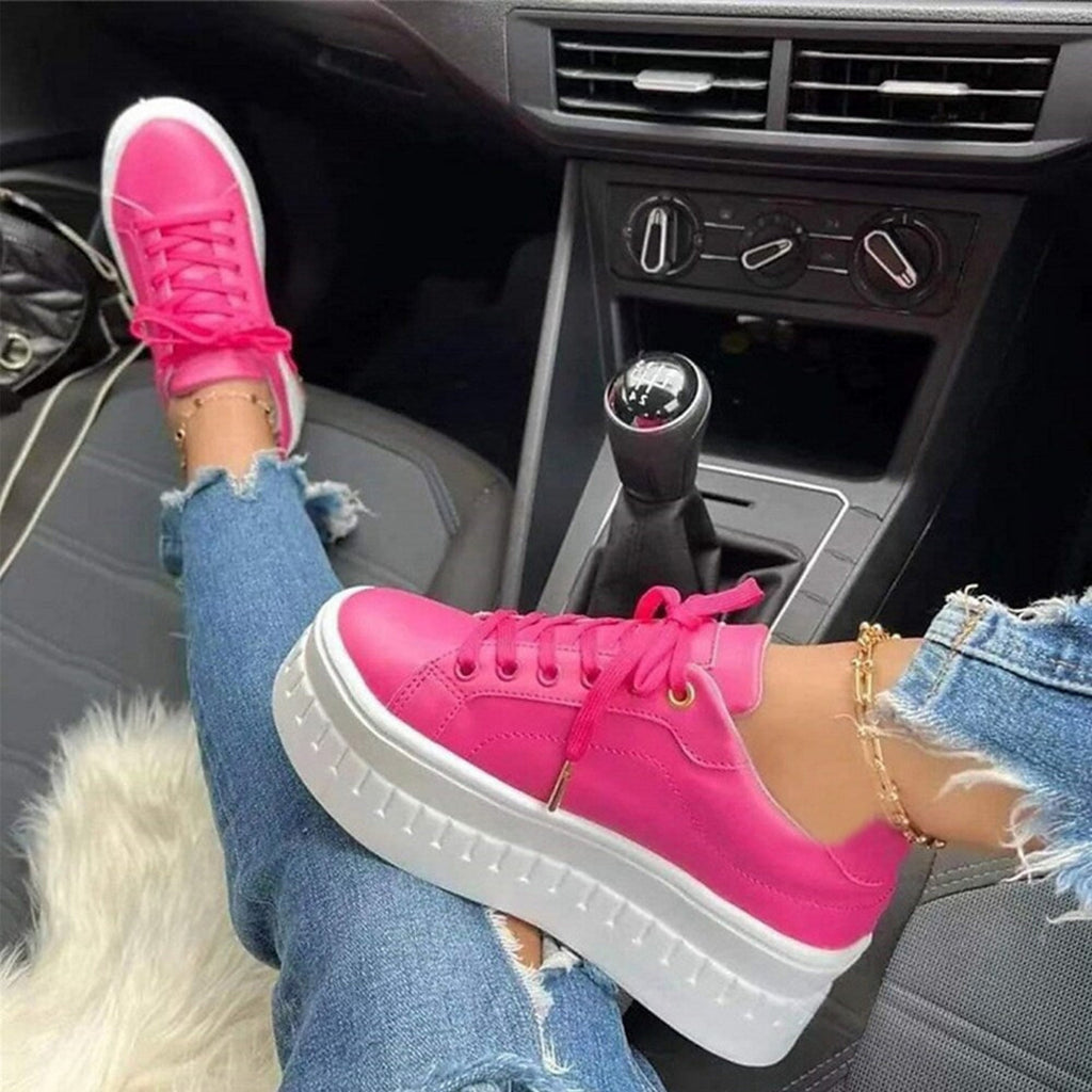 Hannah – Thick Sole Fashion Sneakers - Image 4