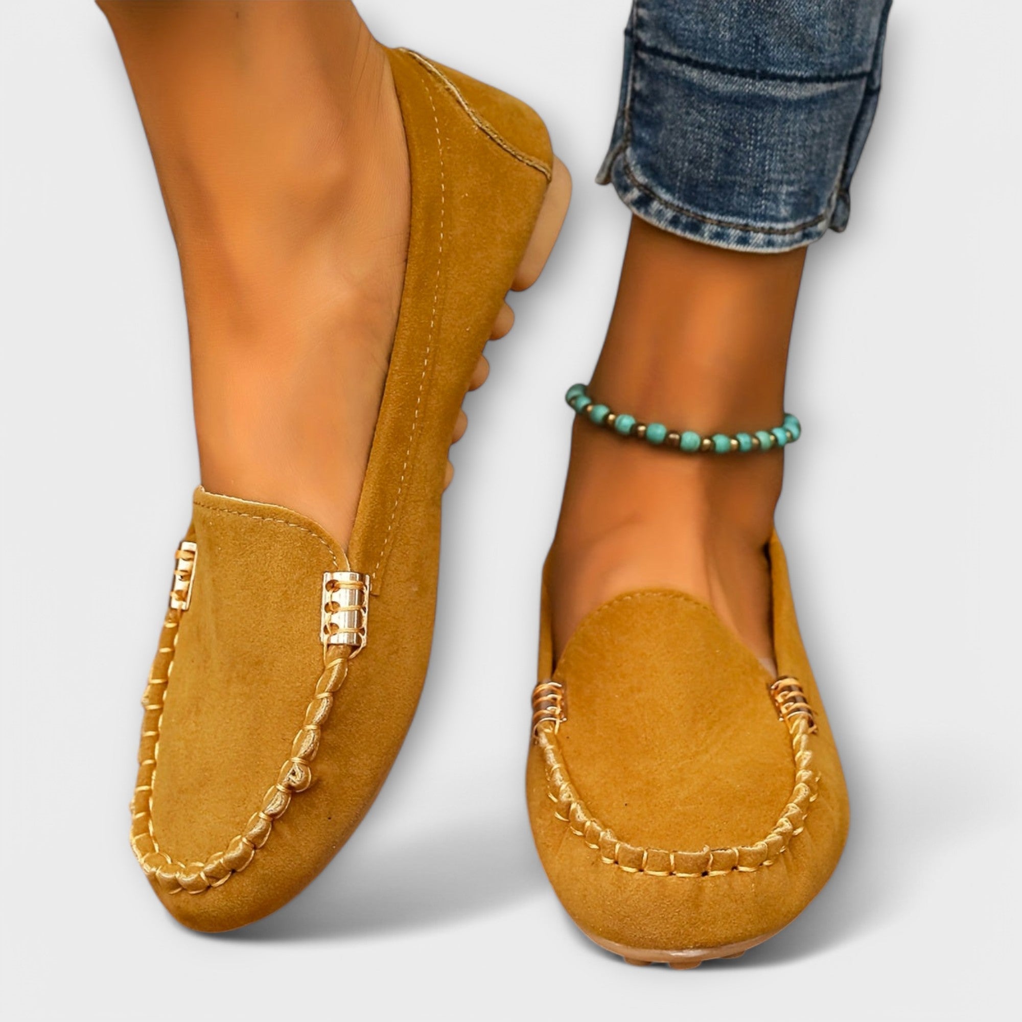 Laura – Women Suede Loafers - Image 3