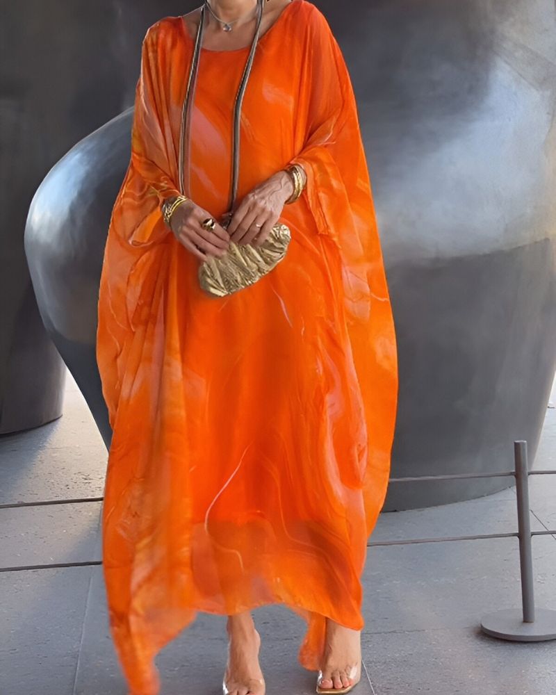 Ella – Women Fslowing Chiffon Dres - Image 7