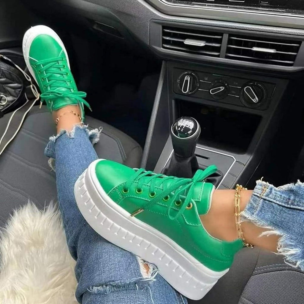 Hannah – Thick Sole Fashion Sneakers - Image 5