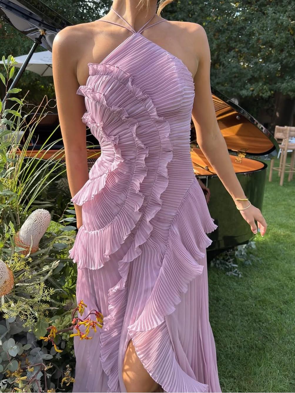 Emily – Women Ruffled Maxi Dress - Image 4