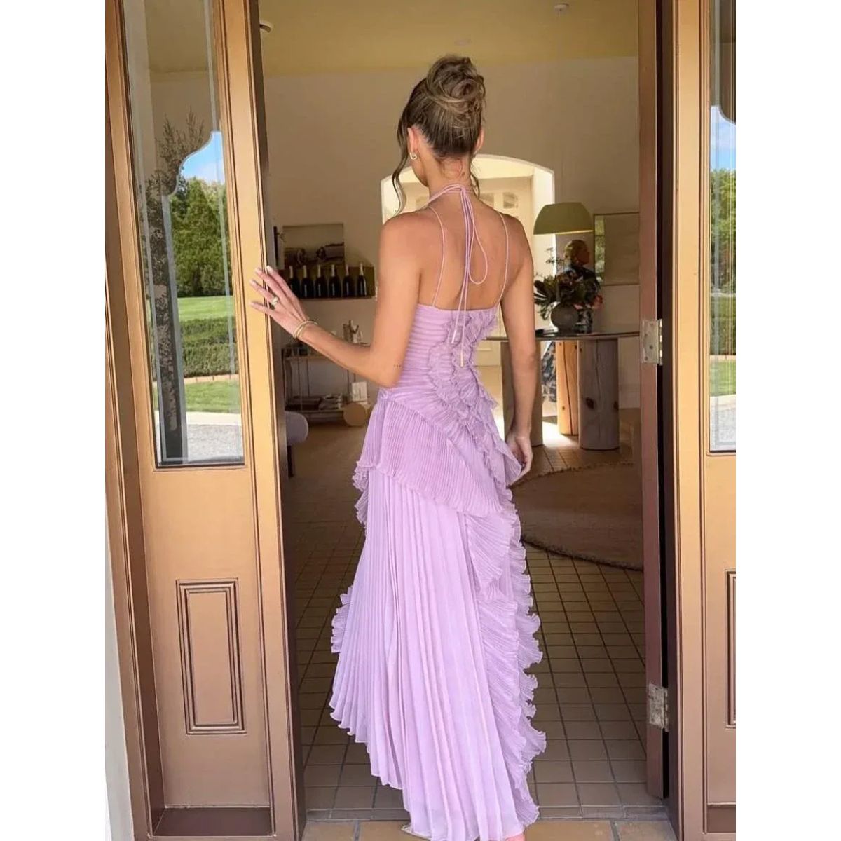 Emilia – Elegantes Plisseekleid für Damen - Image 7