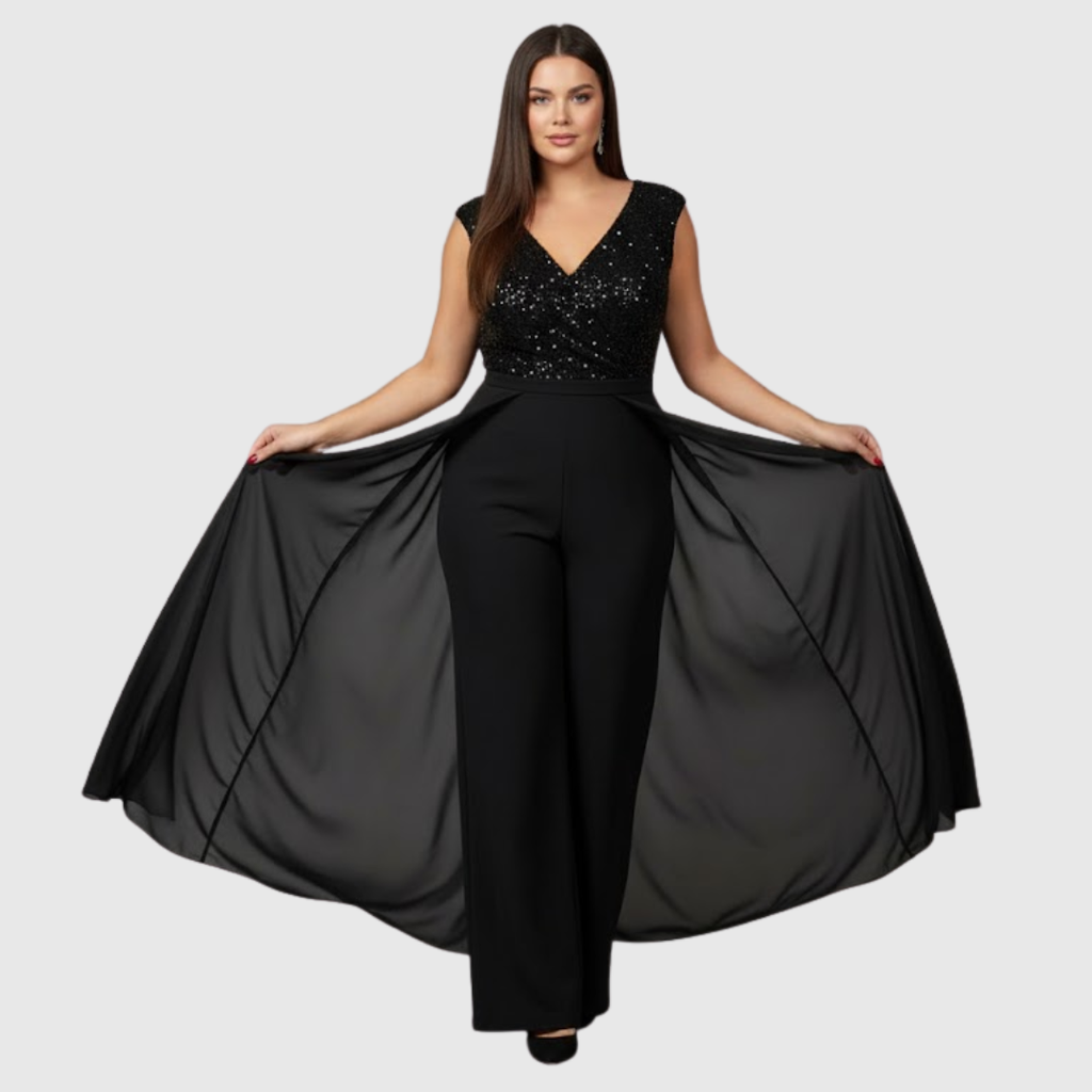 Yvonne – Elegant Sleeveless Jumpsuit - Image 4