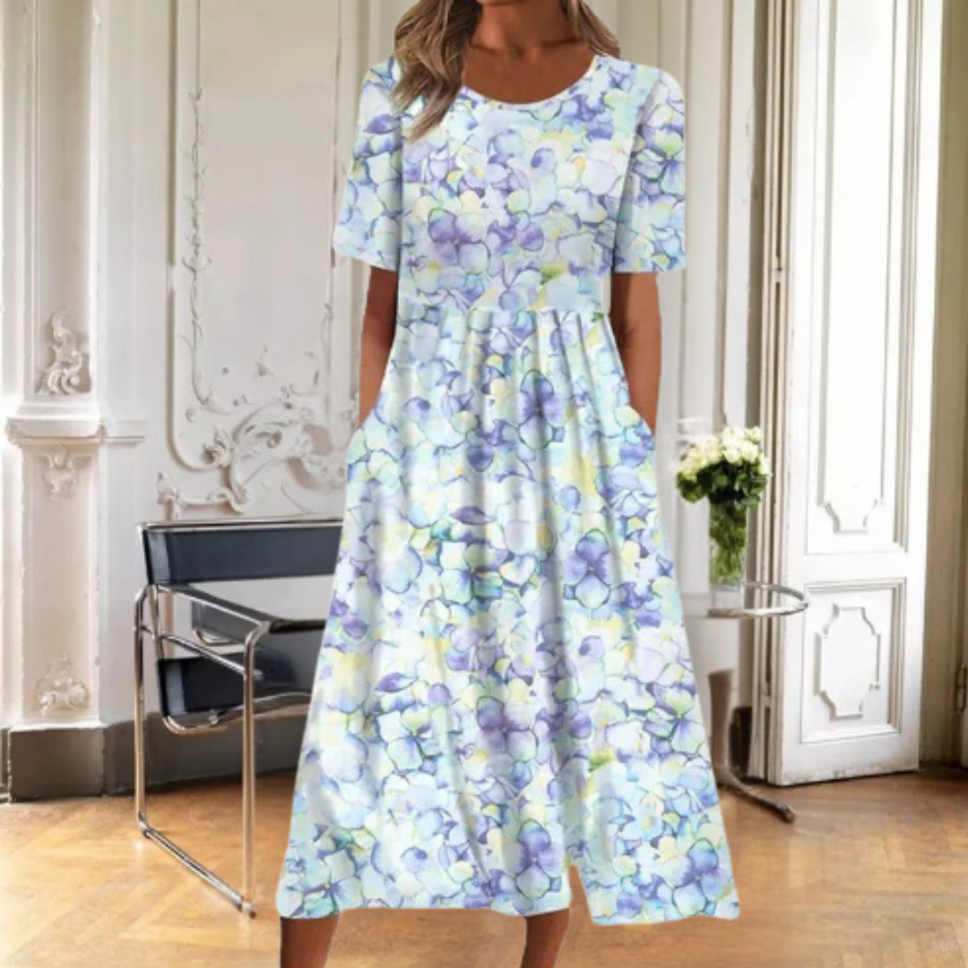 Verena – Women Floral Print Maxi Dress - Image 4