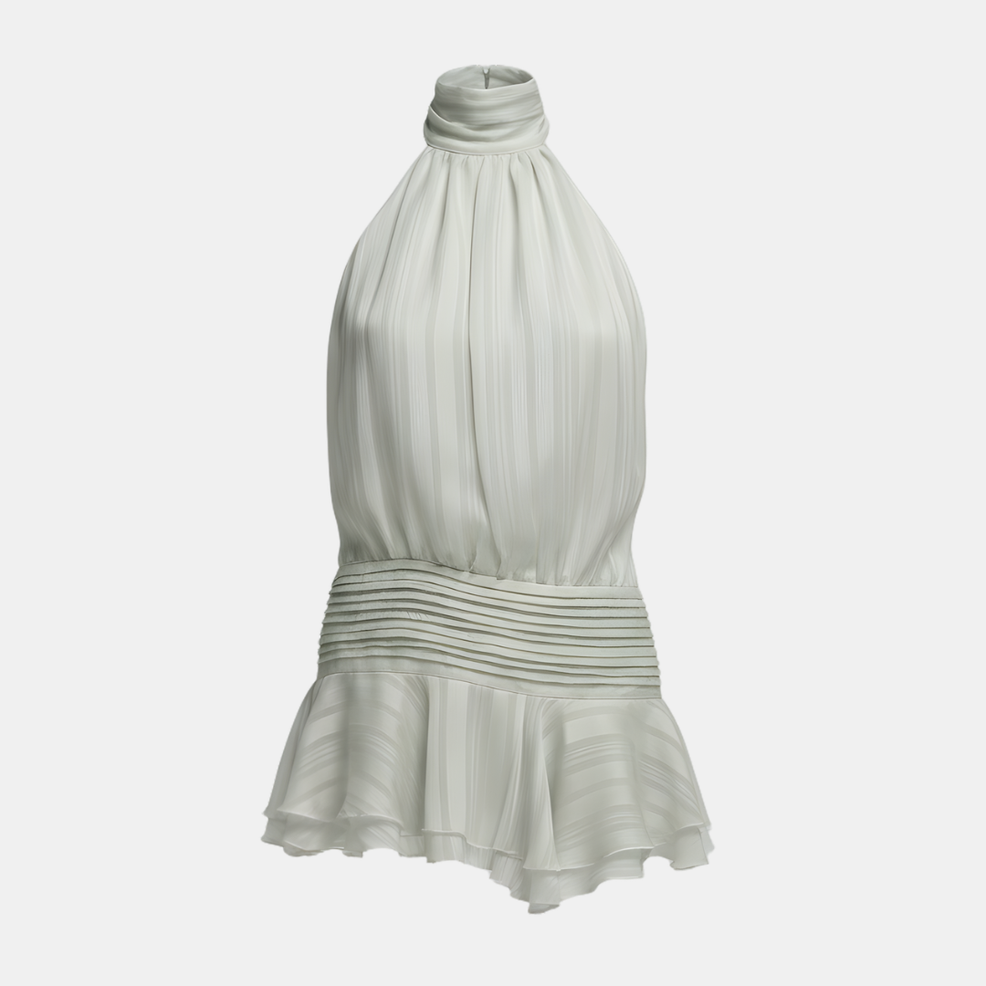 Amelie – Sommerkleid mit Plissee und Neckholder - Image 4