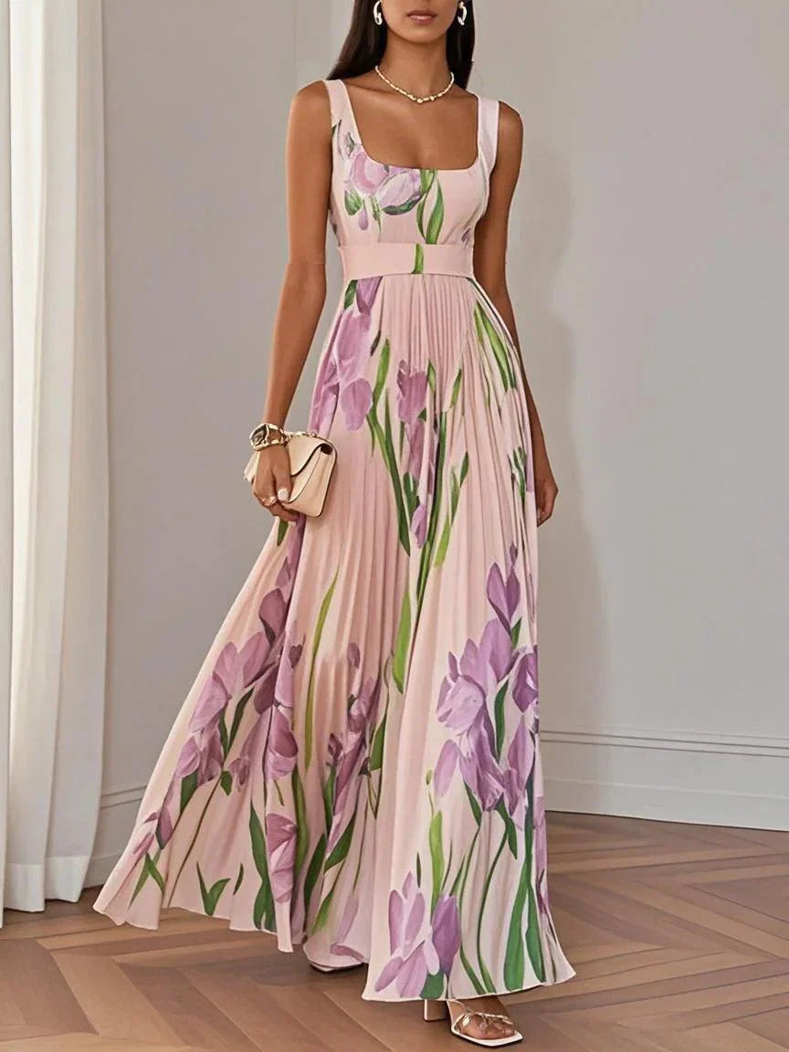 Lieselotte – Women Floral Print Maxi Dress - Image 5
