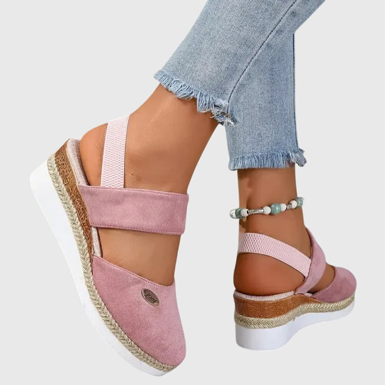 Elena – Braided Closed Toe  Sandals - Image 8