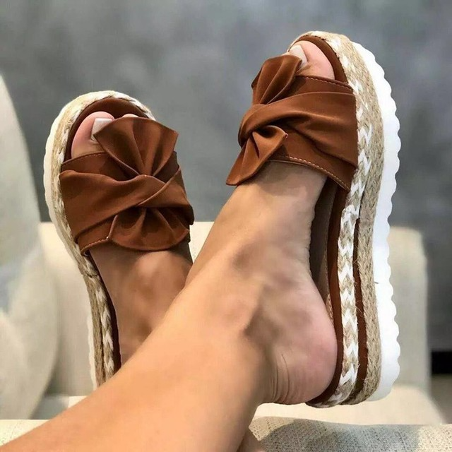 Isla – Women Bow Detail Espadrille Sandals - Image 5
