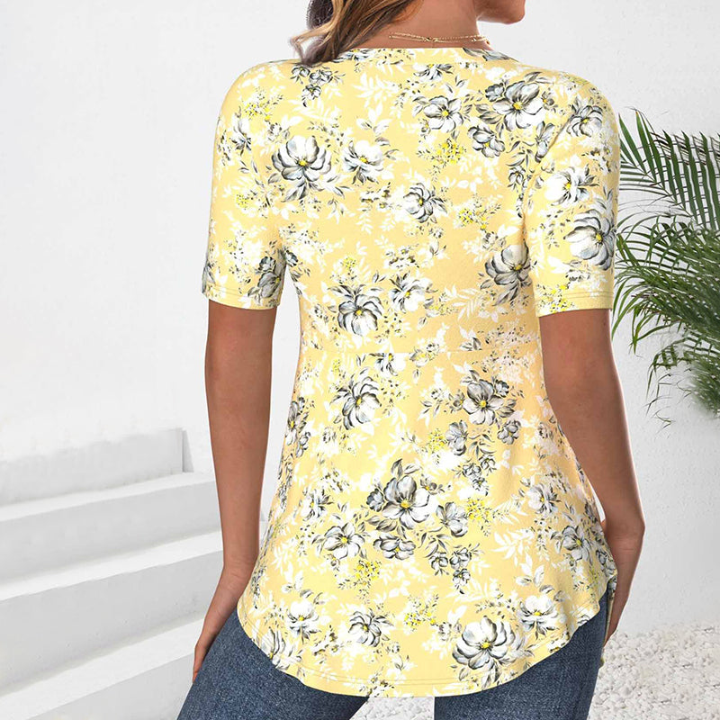Verena – Floral Summer Blouse - Image 3