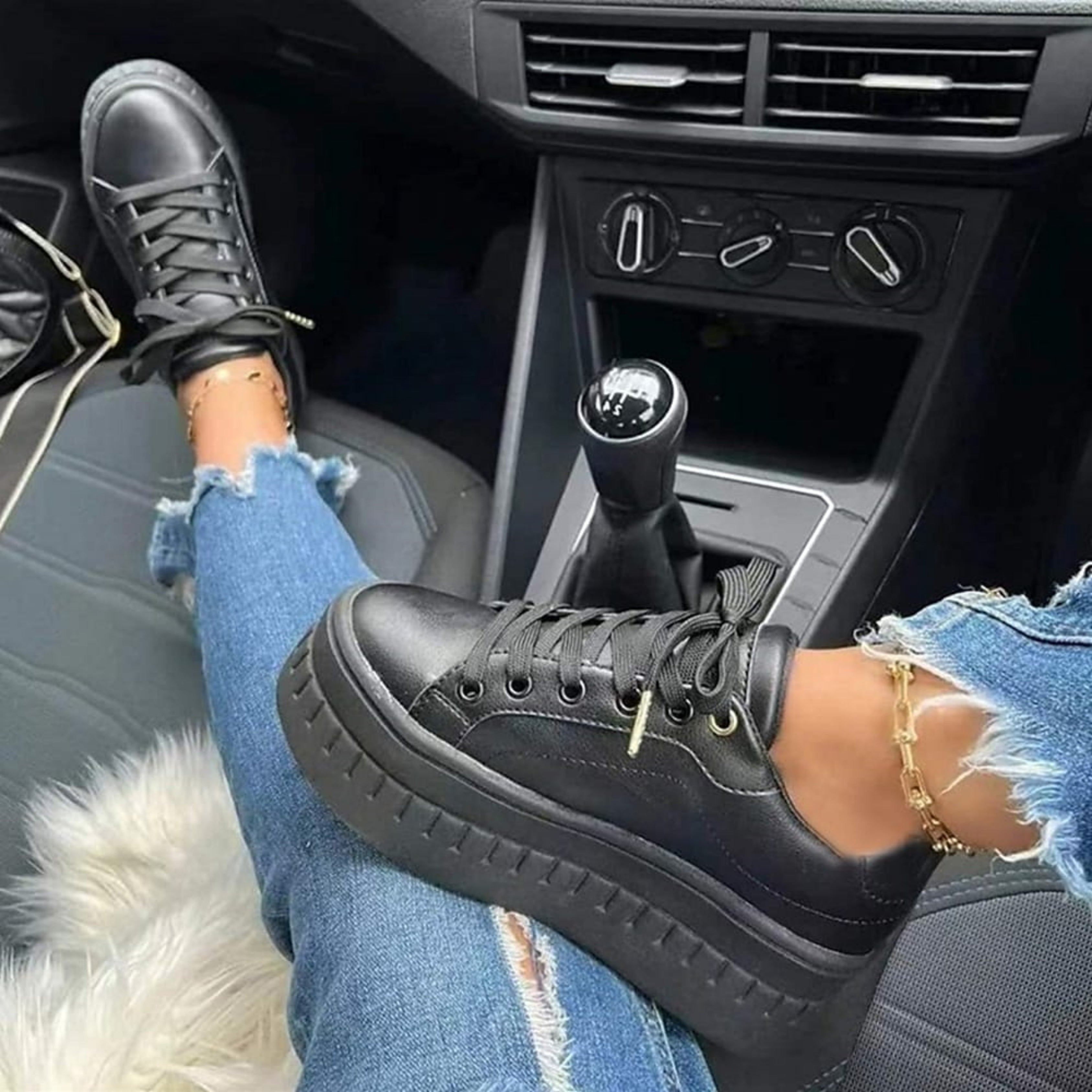 Hannah – Thick Sole Fashion Sneakers - Image 6
