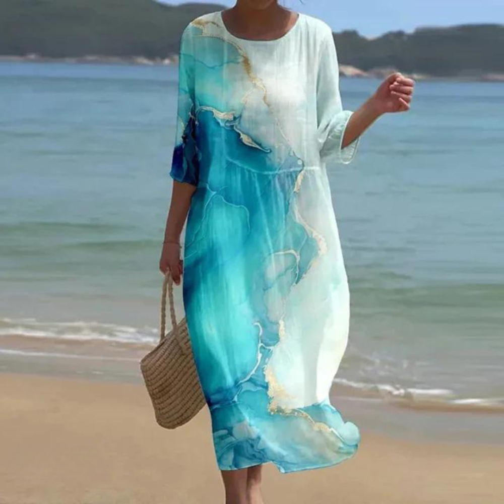 Maja – Women Tummy Covering Summer Dress - Image 1