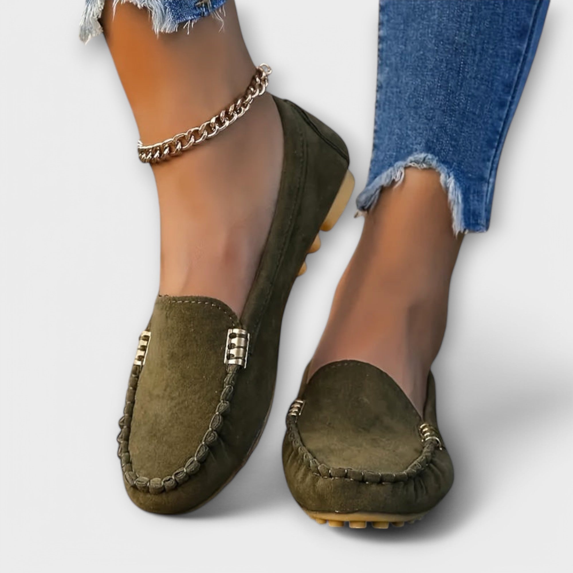 Laura – Women Suede Loafers - Image 6
