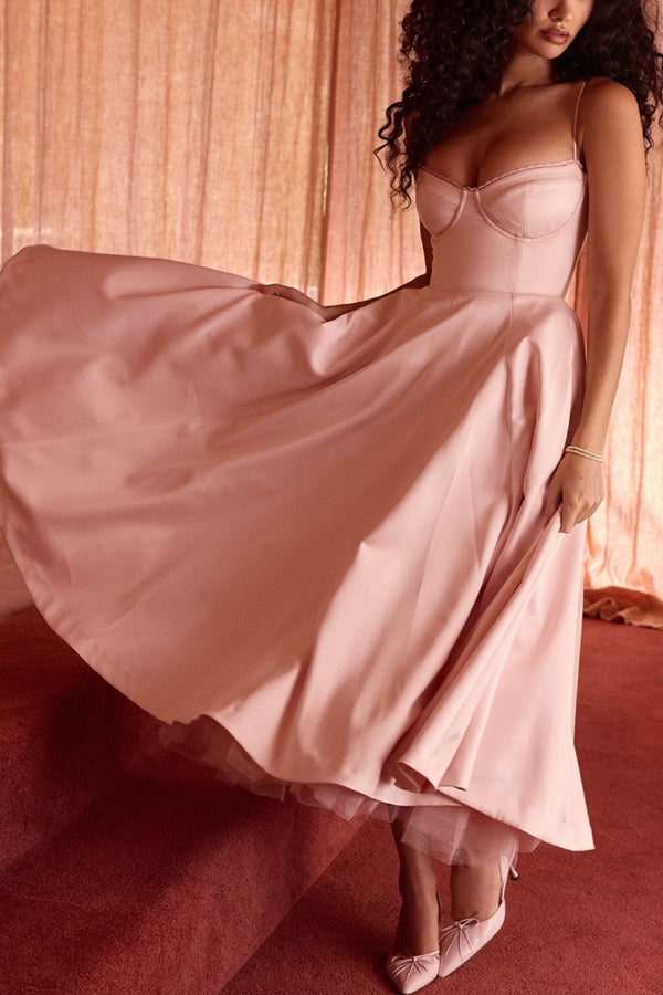 Marie – Strapless V-neck sleeveless Dress - Image 56