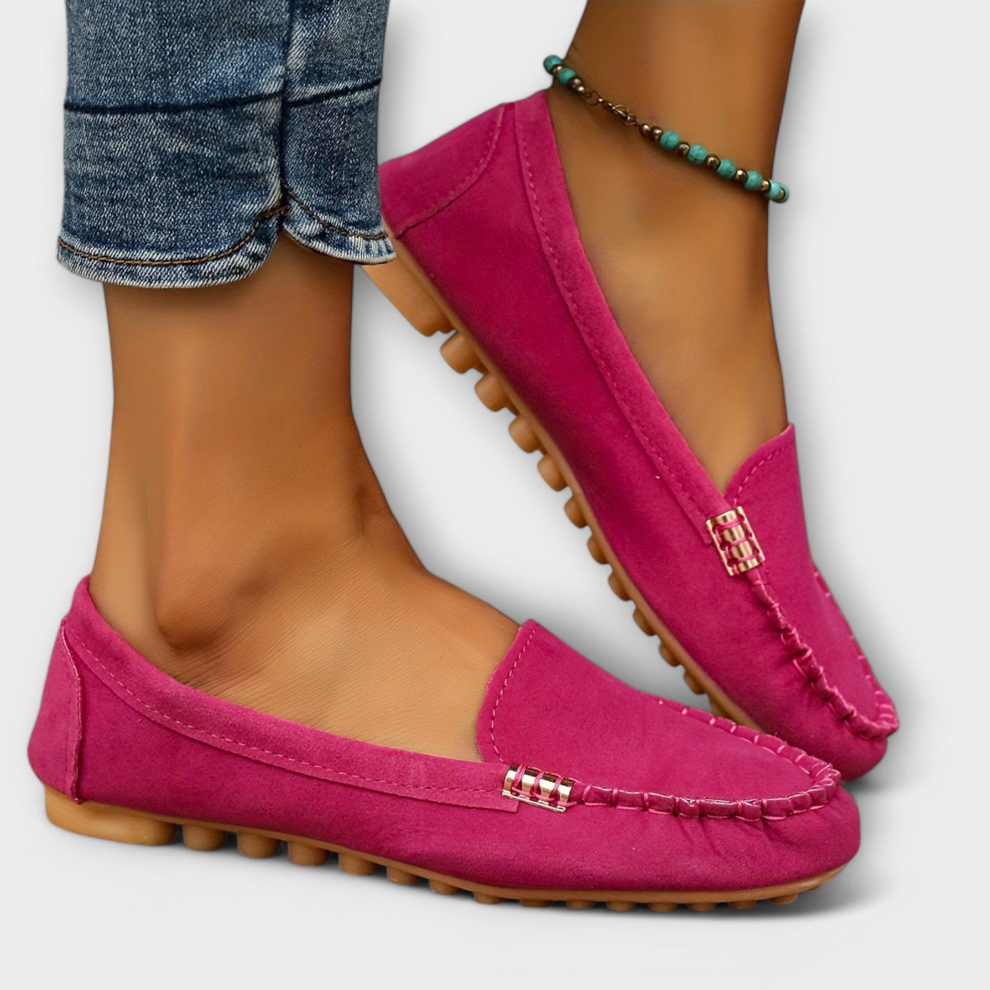 Laura – Women Suede Loafers - Image 8