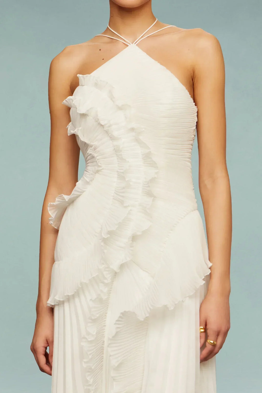 Karin – Elegant Strapless Dress - Image 2