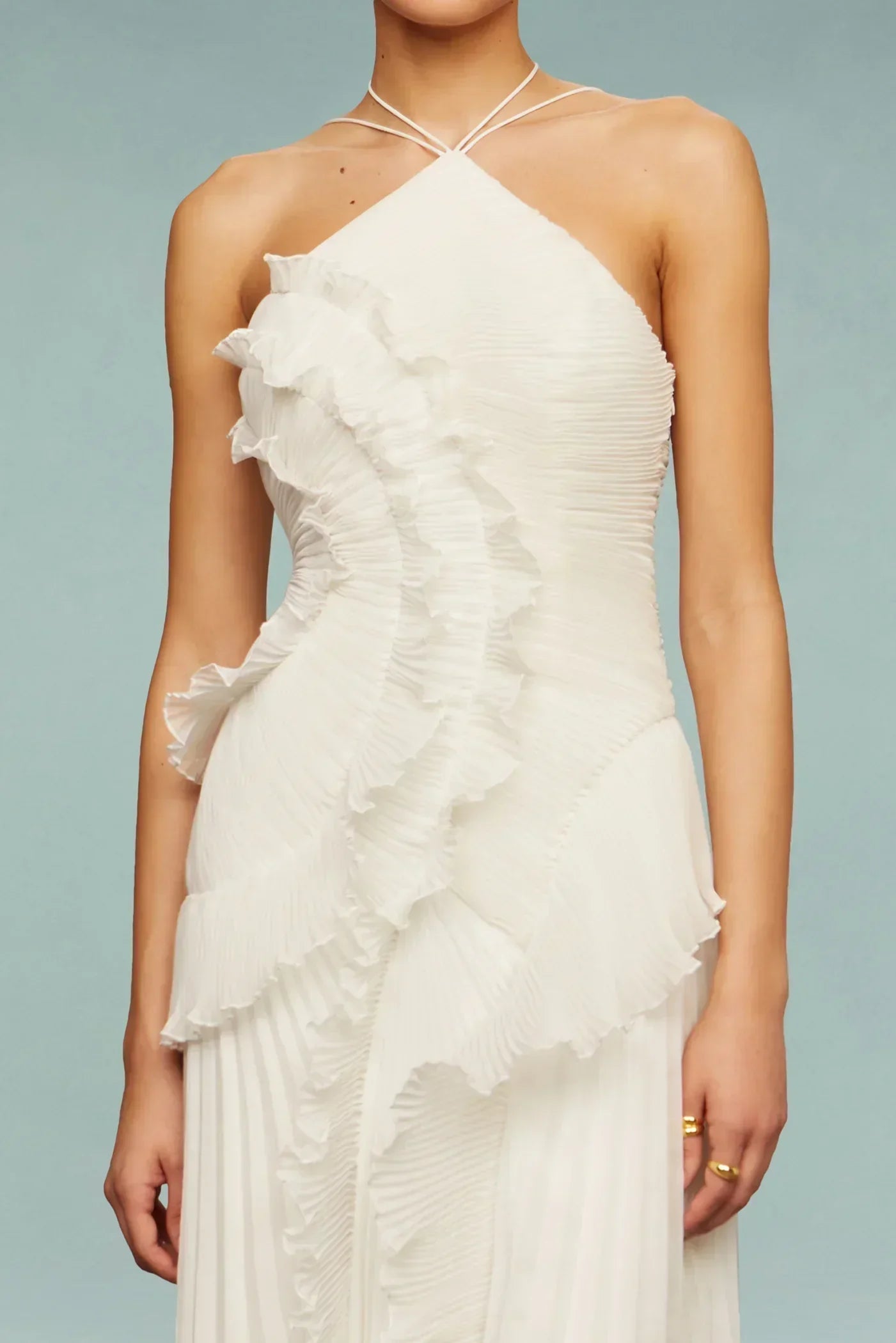 Karin – Elegant Strapless Dress - Image 2