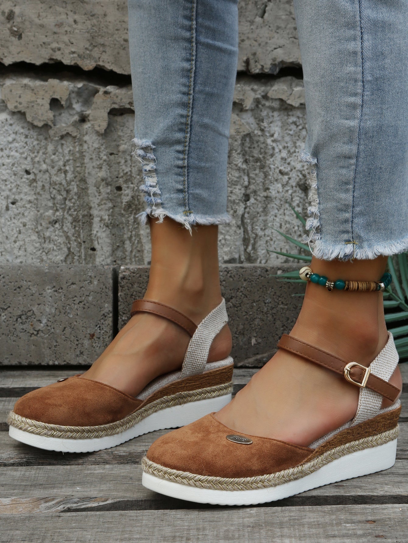 Verena – Women Espadrille Wedge Sandals - Image 1