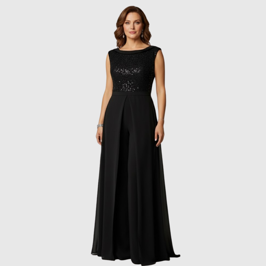 Yvonne – Elegant Sleeveless Jumpsuit - Image 1