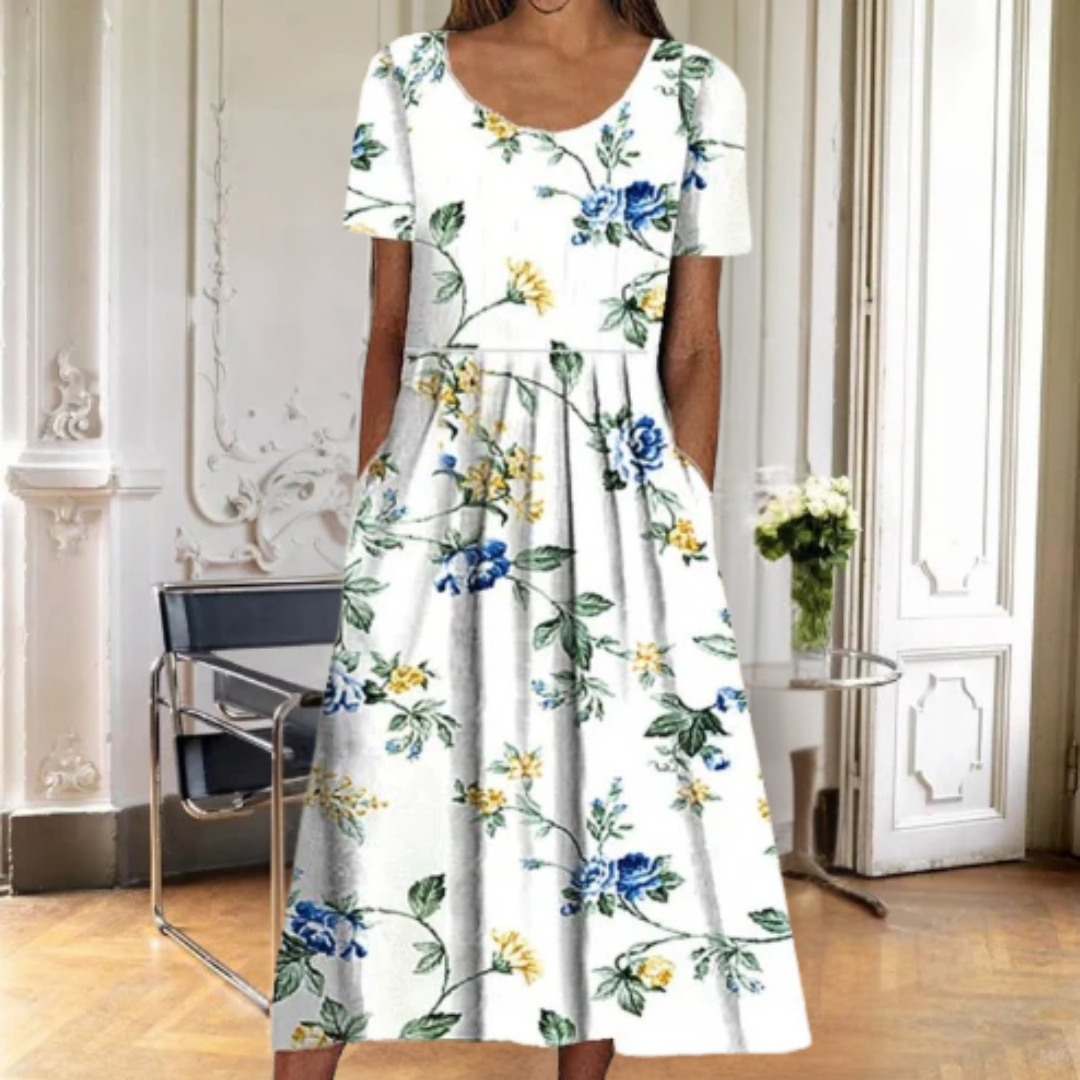 Verena – Women Floral Print Maxi Dress - Image 5