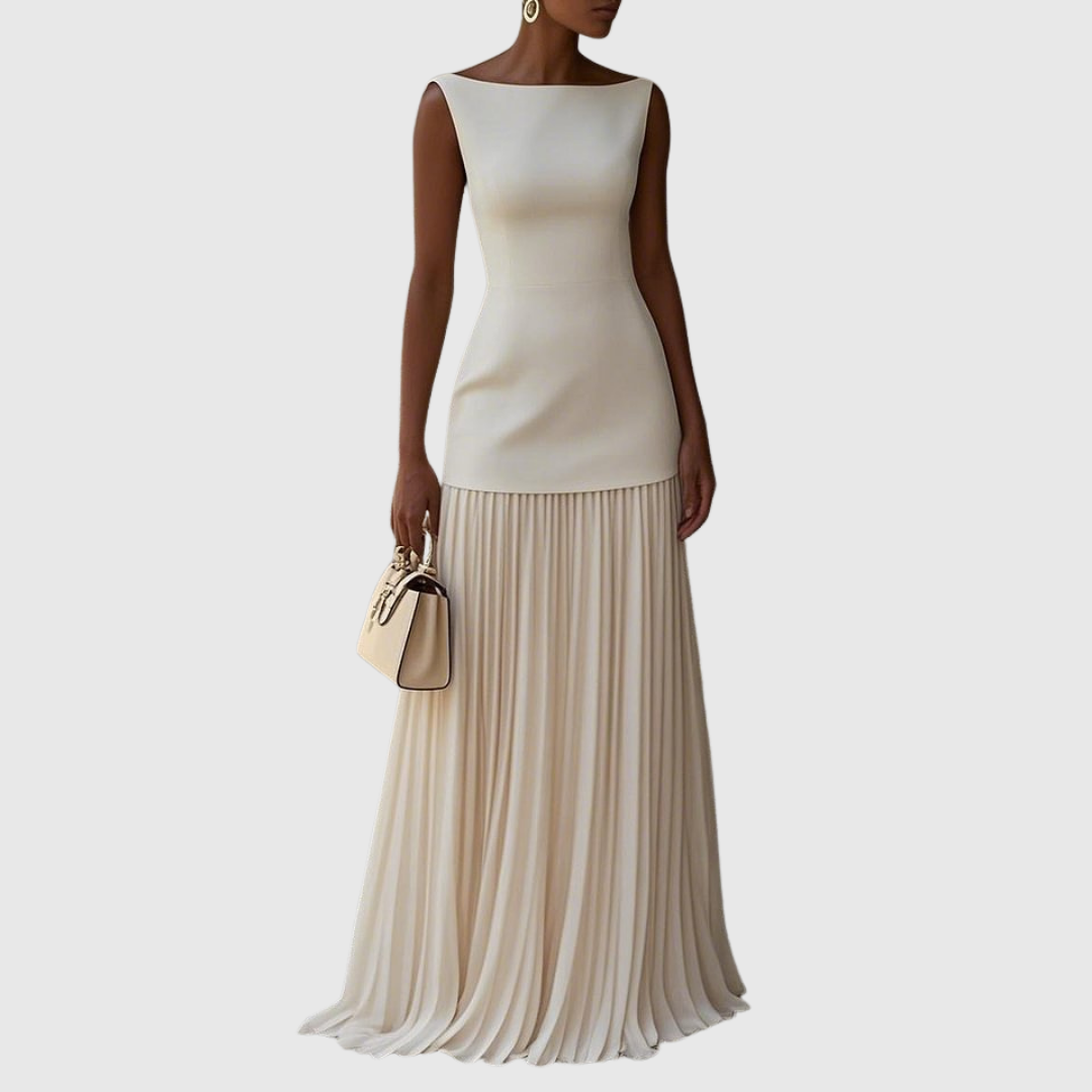 Julia – Elegantes Abendkleid mit Falten für Damen - Image 1