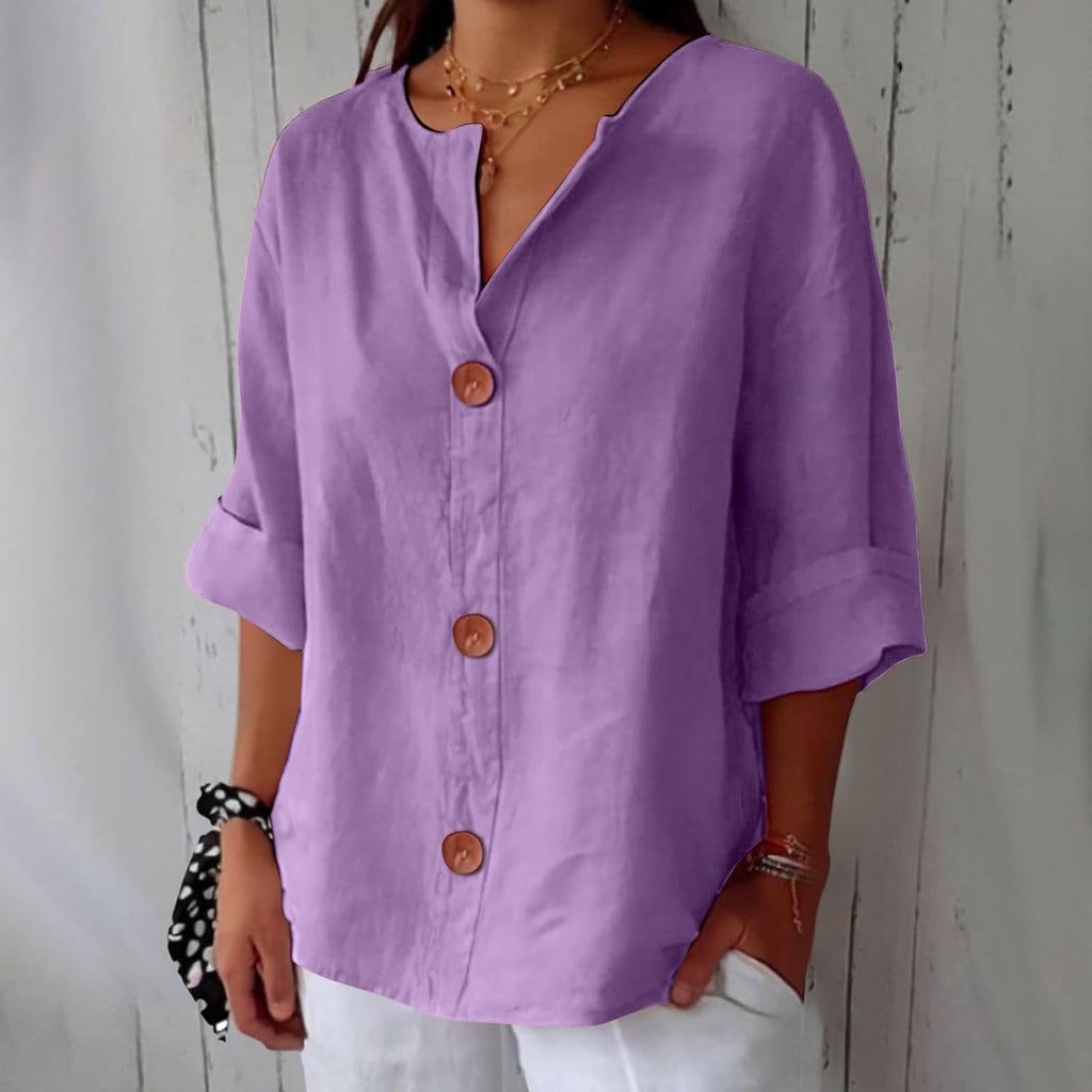 Mara – Chic Button-Up Blouse - Image 5