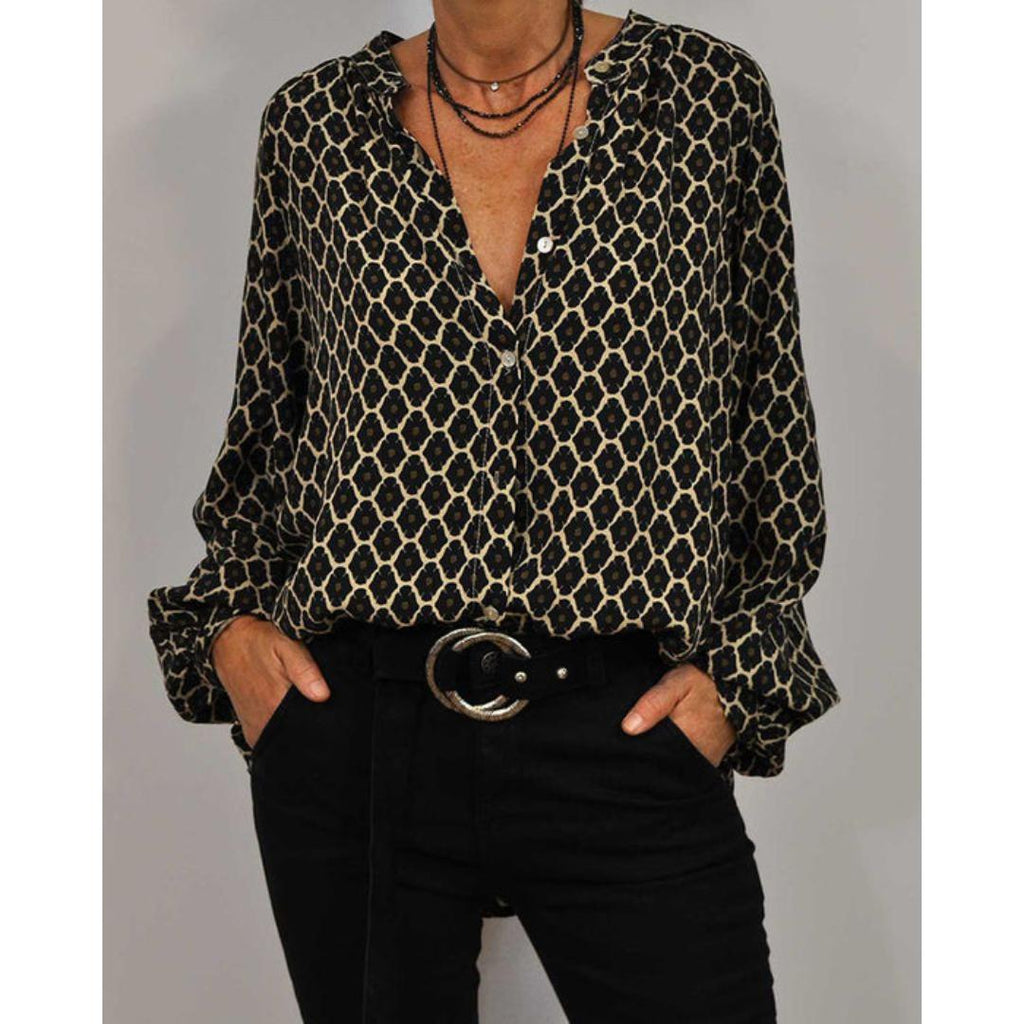 Emma – Women Patterned Blouse - Image 4