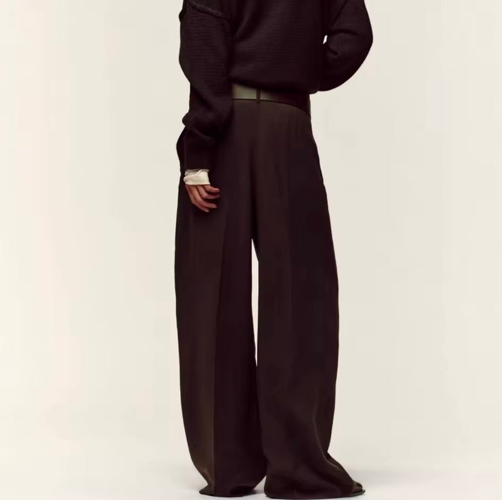 Julia – High-Waisted Wide-Leg Trousers - Image 3